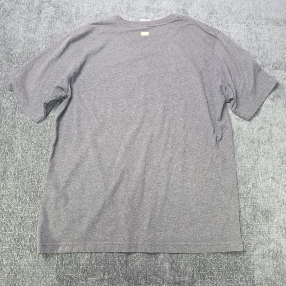 Vtg Y2K Exko Unlimited T Shirt Mens XL Gray Big Classic Logo Polycotton Hip Hop - Picture 6 of 7